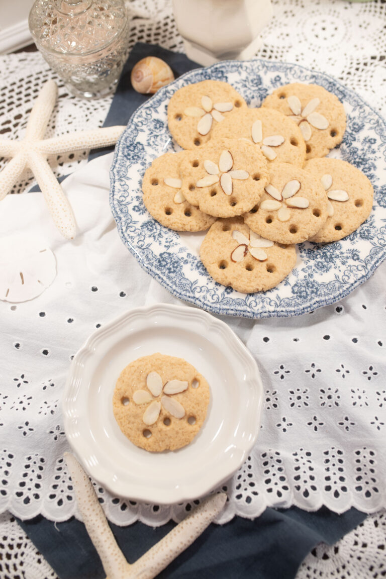 Sourdough Sand Dollar Cookies Made with Freshly Milled Flour